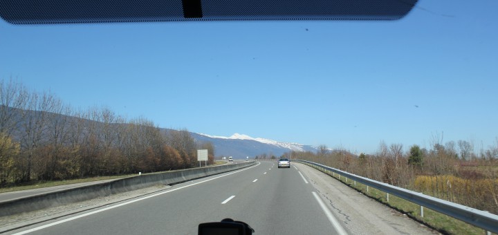 camion sur la route