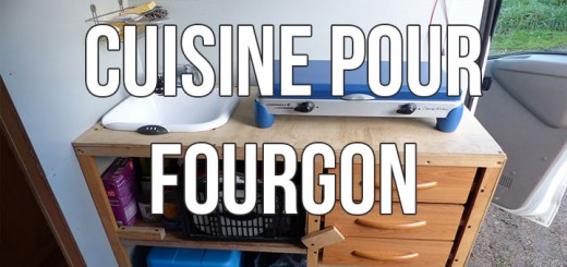 Meuble de cuisine pour fourgon aménagé