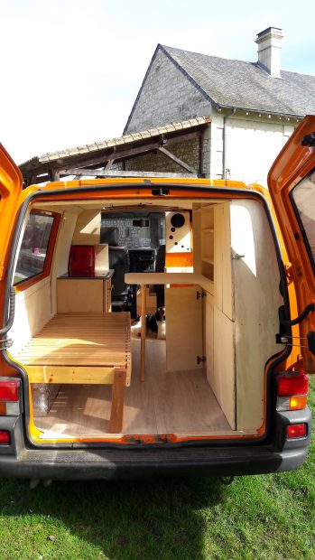 fourgon amenage volkswagen t4