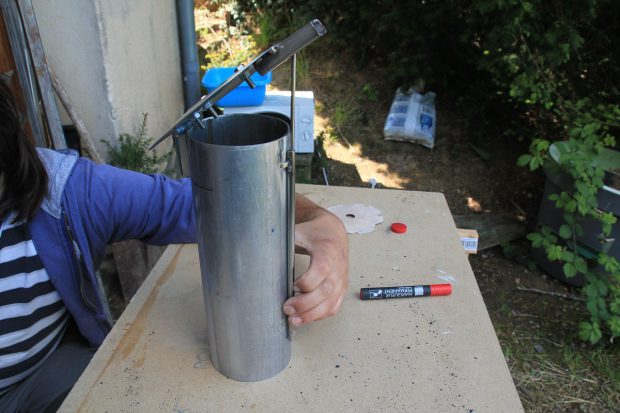 cheminée pour notre chauffe eau