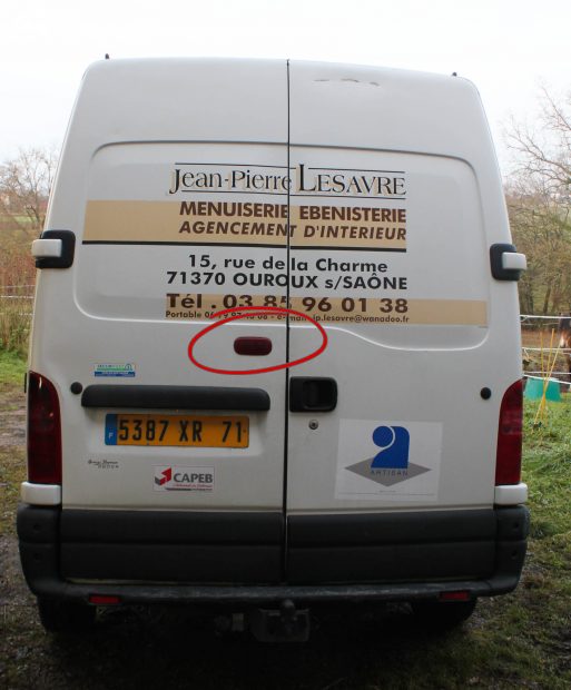 Feu stop arrière fourgon Renault master 2 