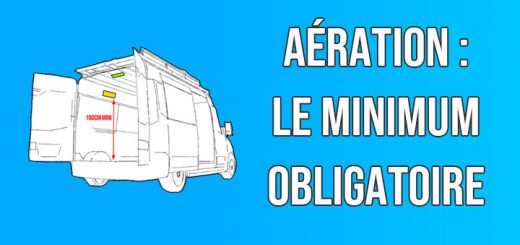 Obligation aération fourgon aménagé