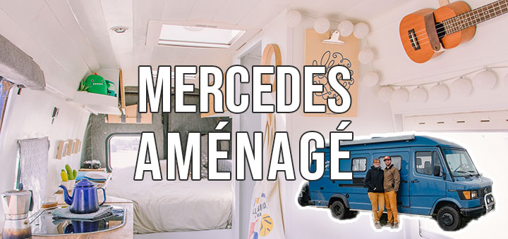 Aménagement d'un van Mercedes