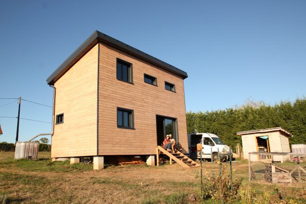 Récupération sciure bois autoconstruction maison