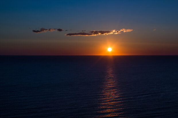 Couché de soleil en Espagne